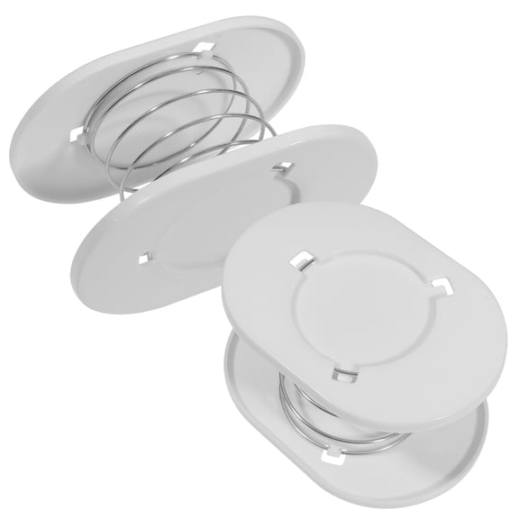 FOMIYES 2Pcs Tissue Box Spring Support Bracket White for Kitchen Bedroom Decor