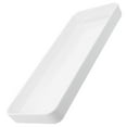 thumbnail image 1 of Raindrops Toilet Tank Tray 1Pack White Rectangular Vanity Tray Bathroom Use Countertop Organization Organizers, 1 of 8