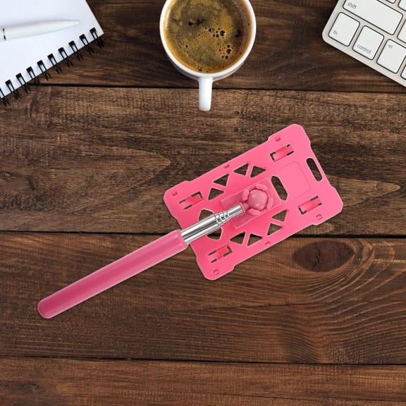 Raindrops Toll Pass Holder Parking Card Swiping Stick Adjustable Card Holder for Car Payment and Access Cards for