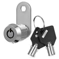 thumbnail image 1 of Raindrops Tool Box Lock Furniture Lock Compartment Storage Lock Drawer Lock Safety Lock Tubular Safe Lock With Keys, 1 of 8