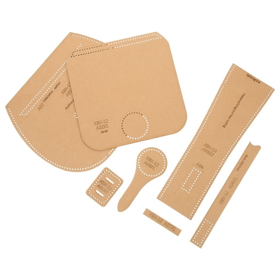 Raindrops Tote Bag Making Template DIY Wallet Stencil Tools