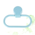 thumbnail image 1 of Raindrops  Towel Holder White Adhesive Soap Paper Hanging Shelves for Wall Blue, 1 of 8