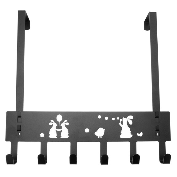 Raindrops  Towel Rabbit Storage Rack Daily Accessories Hanger Door Hanging Hook