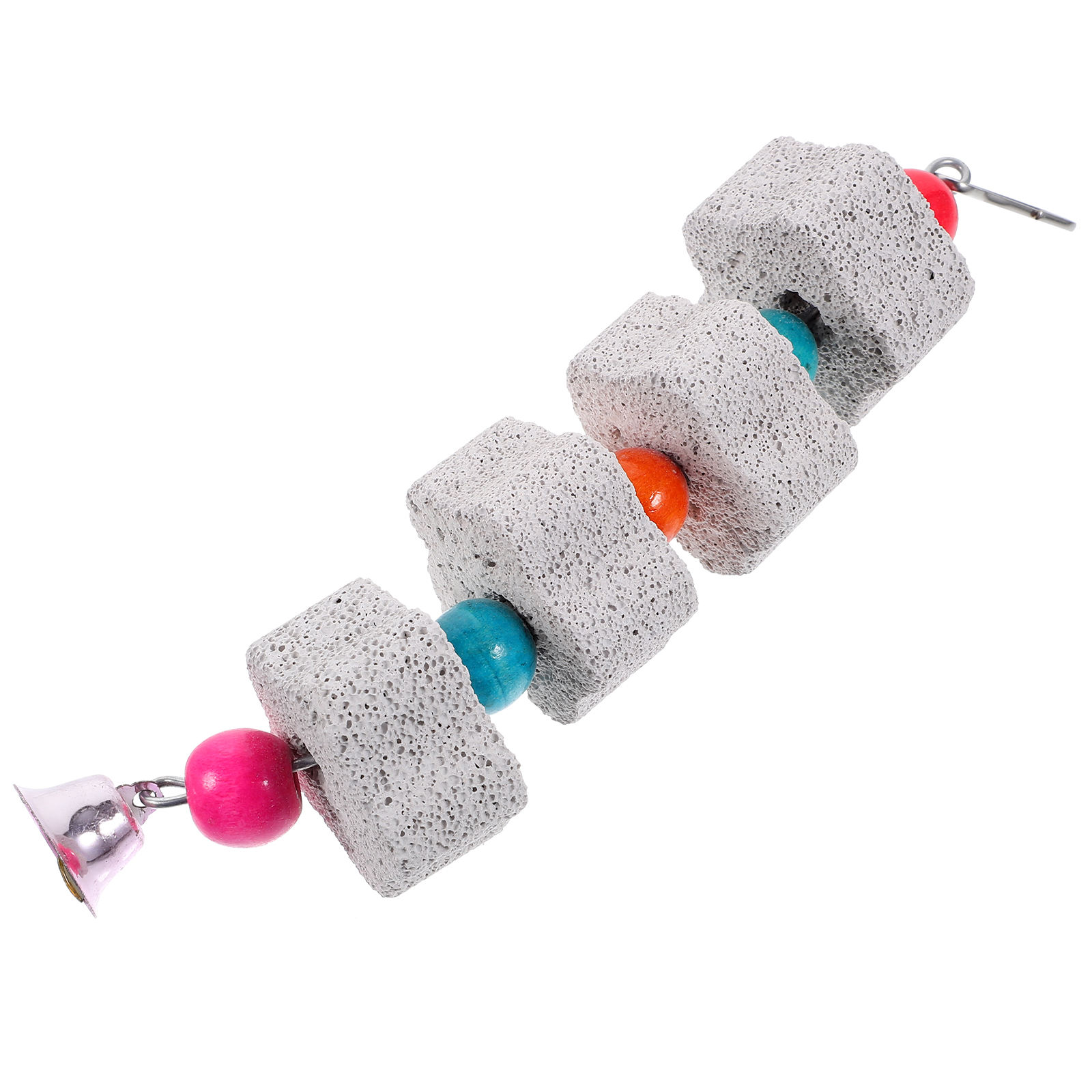 View of Raindrops Bird Chew Toy Parrot Chewing Toy Multi Volcanic Rock Boredom ...