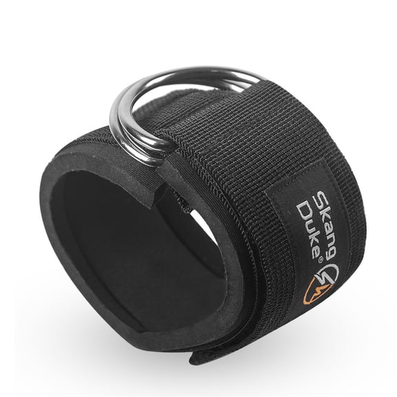 FOMIYES Durable Foot Buckle Black Ankle Rings for Sports Use Elasticity Resistance Band