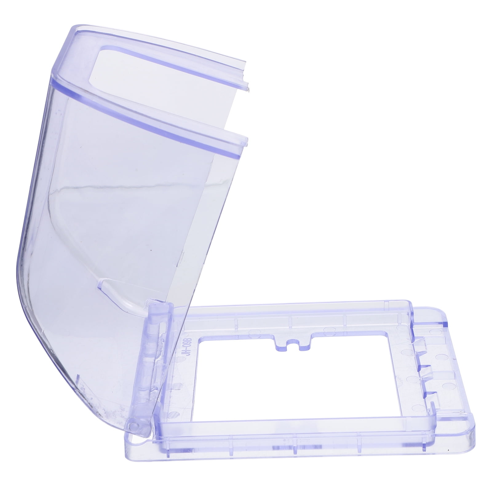 Raindrops Transparent Socket Protector for Bathroom with Reliable Waterproof Performance Made of Plastic for