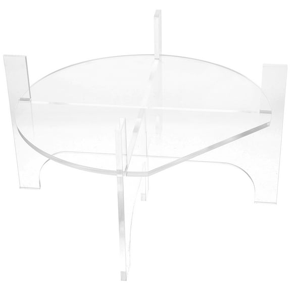 Raindrops Transparent Acrylic Beverage Dispenser Stand Base For Serving Drinks Party Bars Cafes Holder Rack Juice Tea Desserts For Display