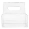 thumbnail image 1 of Raindrops Transparent Acrylic Tissue Box Holder for Desktop and Storage Use Modern Tissue Dispenser 8.5 x 5.5 x 5.5 Inches, 1 of 8