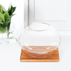 Raindrops Transparent Artistic Glass Vase for Storage Simple Creative Design Durable Home Decoration