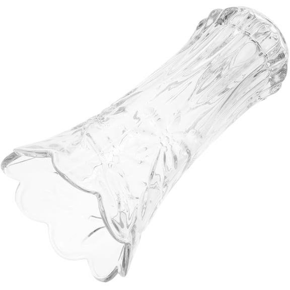 Raindrops Transparent Crystal Glass Vase for Flower Arrangement Decorative Container Tall and Elegant 1 Piece