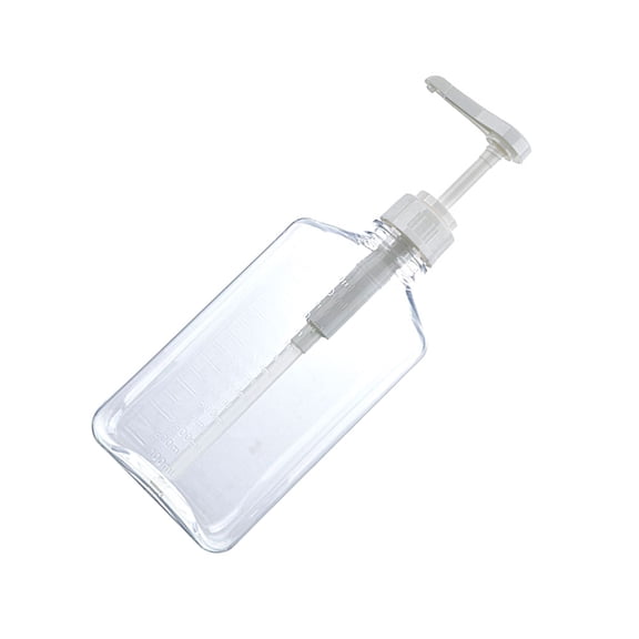 Raindrops Transparent PP Squeeze Bottle for Storage and Leak Proof with Simple Design 1Pc
