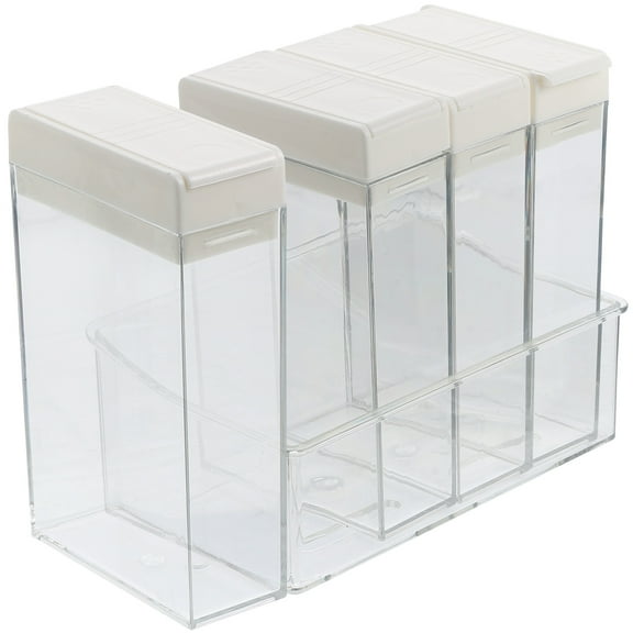 Raindrops Clear Spices Seasoning Box Condiment Storage Container