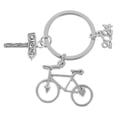 thumbnail image 1 of FOMIYES Decorative Bicycle Pendant Keychain for Backpack and Purse with Unique Design, 1 of 8