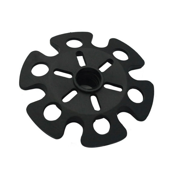 Raindrops Trekking Pole Bag 6Pcs Ski Accessories Aluminum Alloy Snow Basket for Climbing and Backpacking 3.5x3.5x0.4in