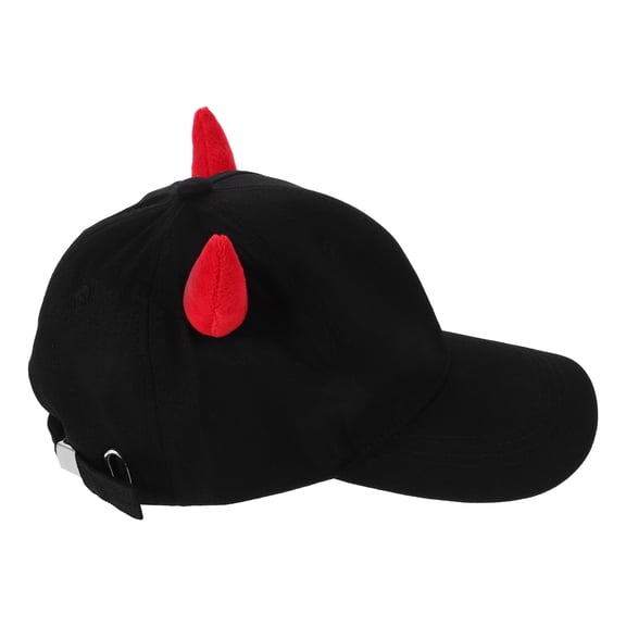 Raindrops Trendy Horn Hat with Ear Protection Durable Cotton Polyester Baseball Cap