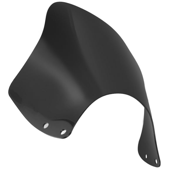 Raindrops Tricycle Windshield Pc Black For Outdoor Use Motorcycle Riders 1Pcs 14.0X12.4X4.7In