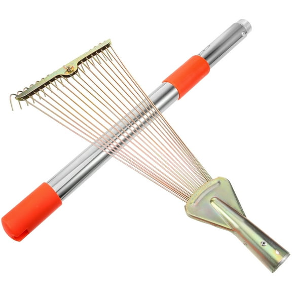 Raindrops Turf Rake for Artificial Grass Retractable Garden Tools Gardening