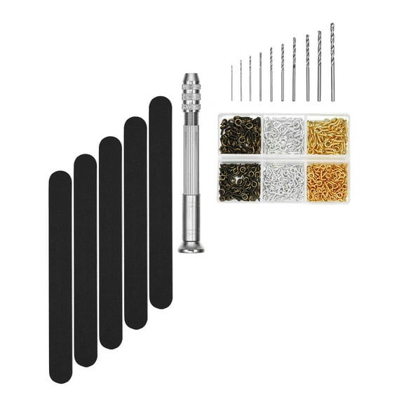 Raindrops  Twisting Drill Bit Pin Vise for Resin Casting Molds Mask Electric