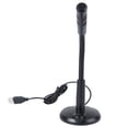 thumbnail image 1 of Raindrops USB Conference Microphone Bendable PC Mic Desktop Flexible Microphone, 1 of 8