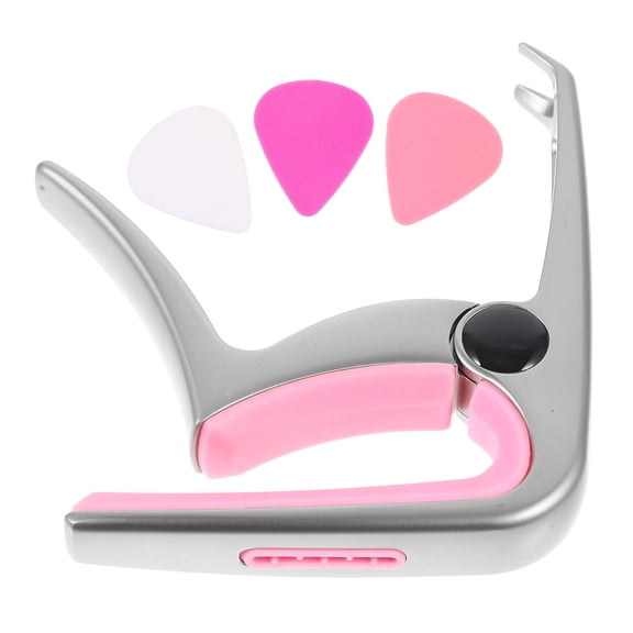 Raindrops Acoustic Guitar Capo with Compact Portable Design and Assorted Colors for Versatile Music Playing