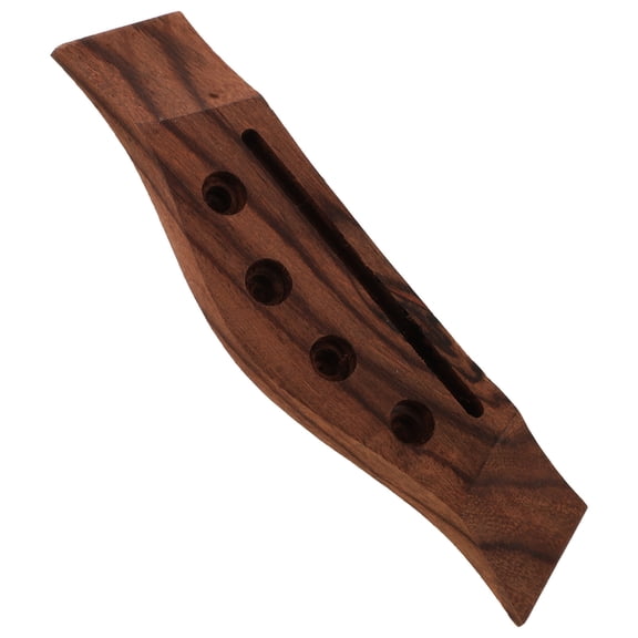 Raindrops Guitar Parts Ukulele Bridge Replacement Rosewood 1 Pcs