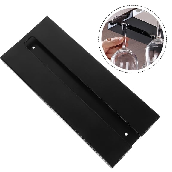 Raindrops Under Shelf Glass Cup Holder Kitchen Goblet Holder Punch Free Hanging Wine Cup Rack