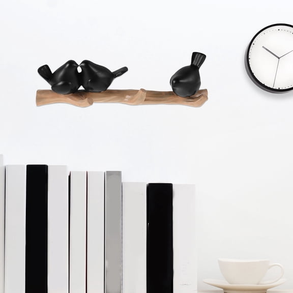 Heavy Duty Shaped Resin Wall Hook, Nordic Style Decorative Coat Hanger for Entryway, Living Room, Bedroom, and Home