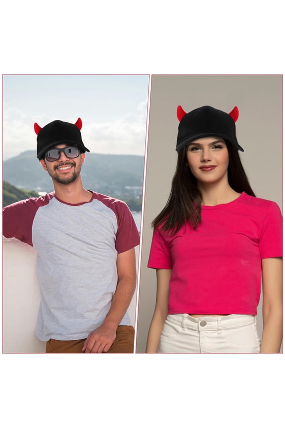 Unique Horn Hat Multi Blend for Adult Unisex Stylish Use