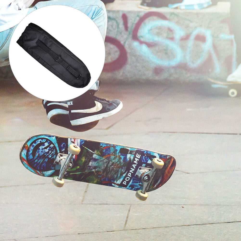 Raindrops Universal Skateboard Shoulder Carrier Backpack 600D