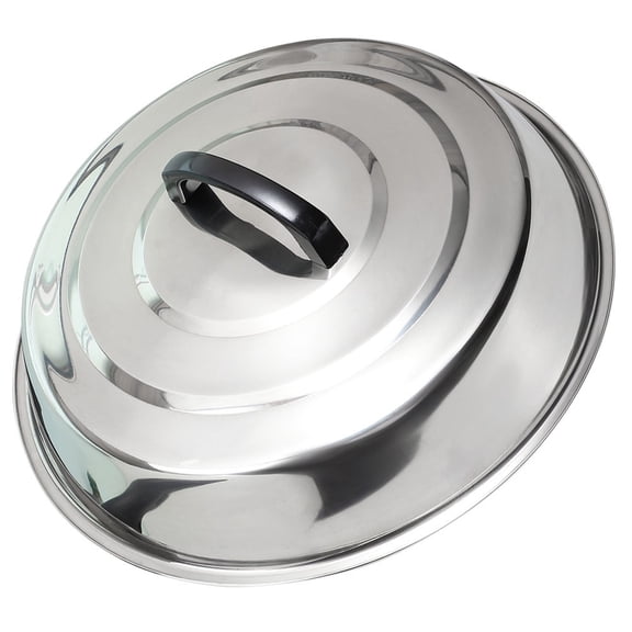 Raindrops Large Pot Lid Universal Lid for Pots and Pans Silver 1Pcs