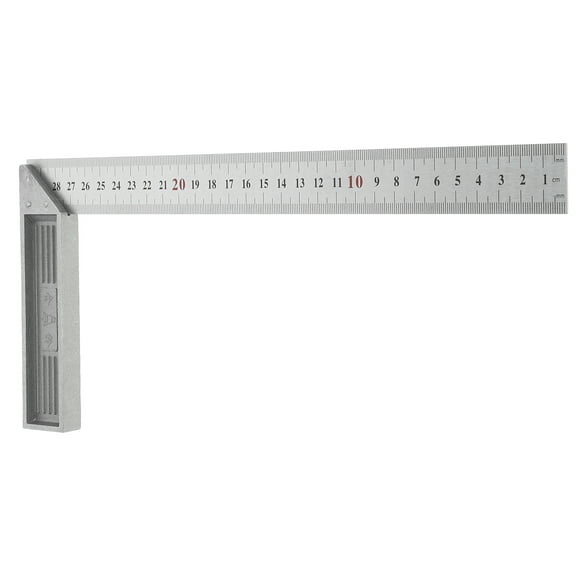 Raindrops Useful L-square 90°Angle Ruler Metal Measuring Tool Right Angle Carpenters Rulers