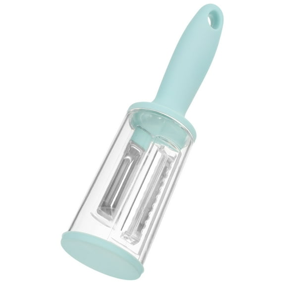 Raindrops Vegetable Peeler And Fish Scale Remover With Built-In Storage For Chopping Slicing Grating Fruits And Vegetables Essential Kitchen Gadget