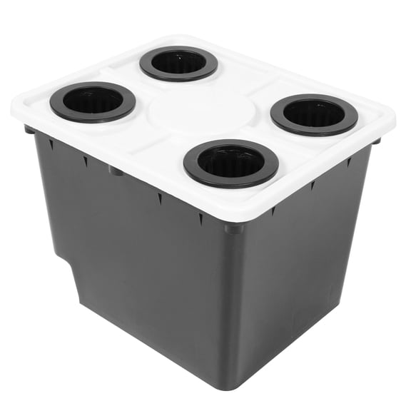 Raindrops Soilless Culture Vegetable Growing Bucket - PP Planter Container for Indoor and Outdoor Gardening