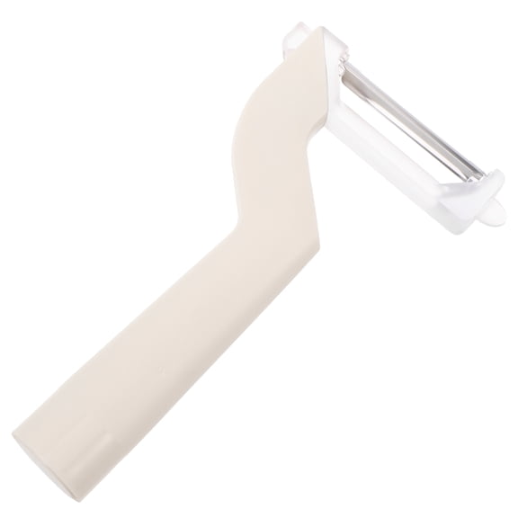 Raindrops Versatile Stainless Steel Veggie Peeler for Kitchen Use with ABS PP Material White Color