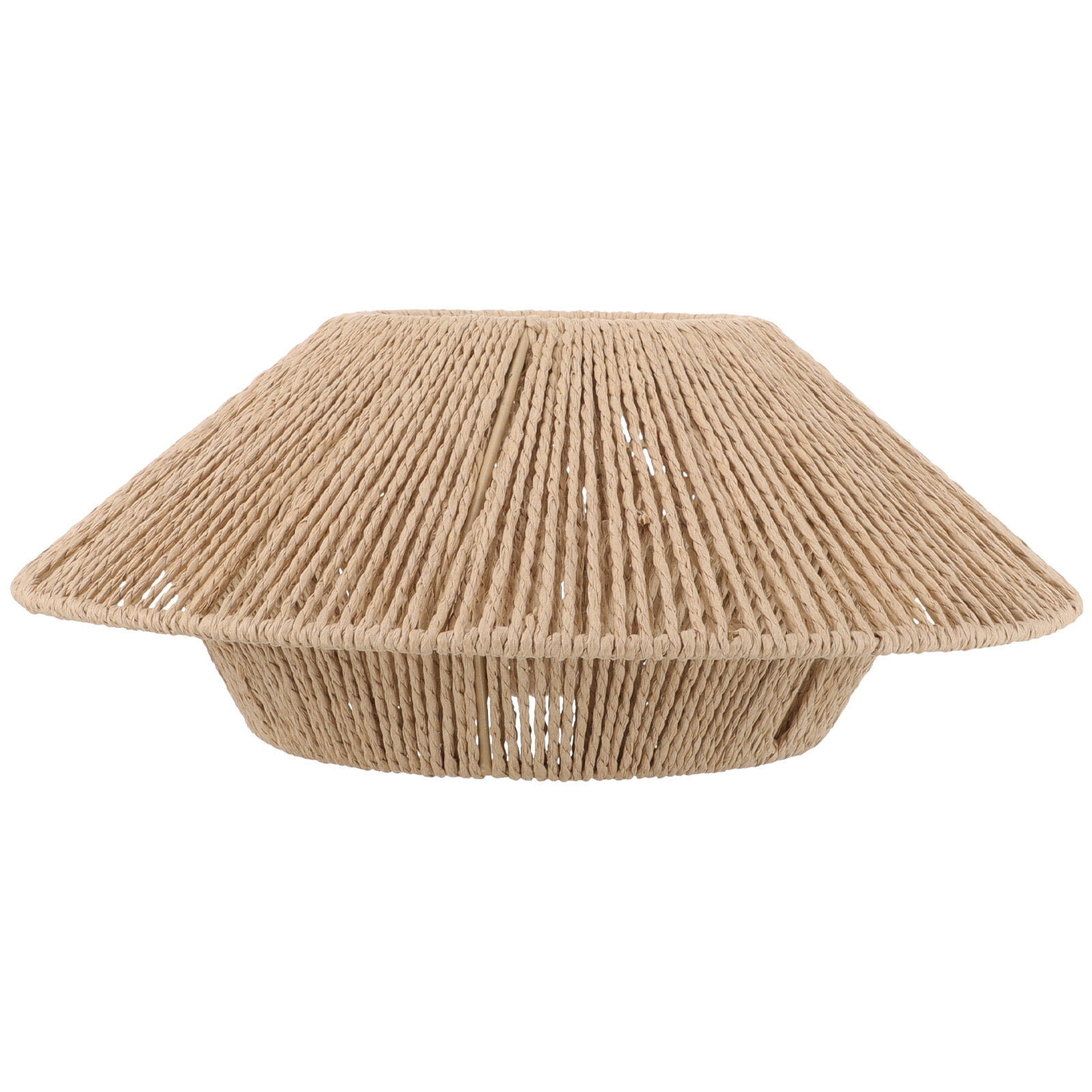 Raindrops Vintage Lampshade Rope Woven Rattan Shades for Pendant Light ...