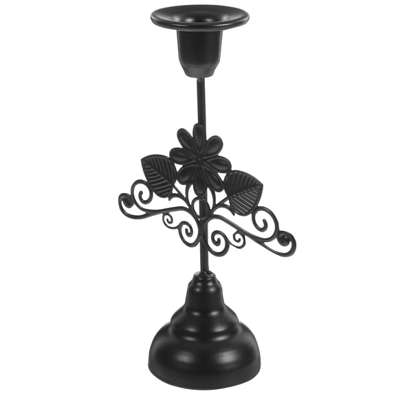 Raindrops Vintage Style Candle Holder Vintage Single-head Table Taper Candle Holder