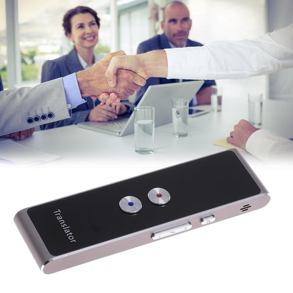 Raindrops Smart Translation Device Coffee Portable Instant Language Translator for Travel