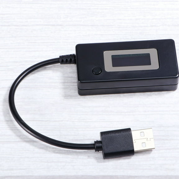 Raindrops Voltmeter Monitor Smartphone Battery Capacity Tester Power Bank