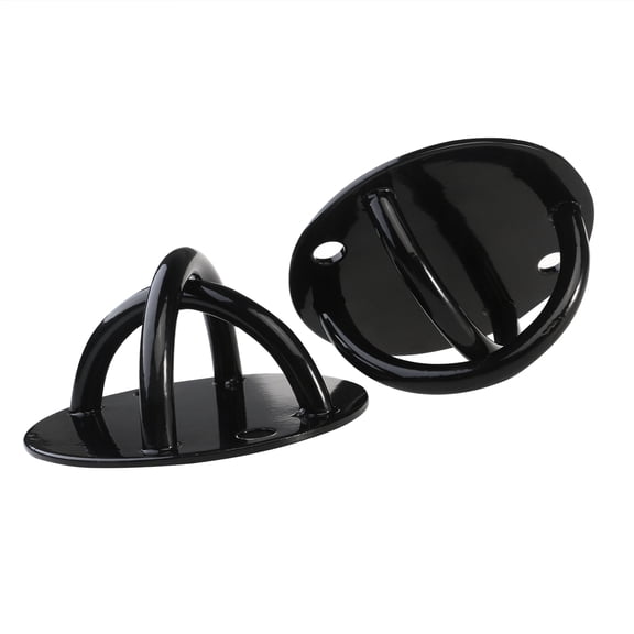 FOMIYES 2- Mount Brackets for Suspension Strap Trainer, Heavy Duty, Black, Indoor & Outdoor Fitness Equipment