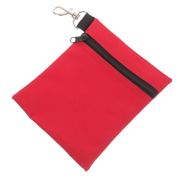Raindrops  Waist Line Pouch Simple Shaped Golfs Bag Tee Organizer Storage