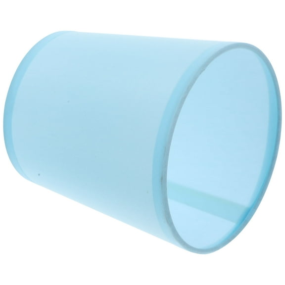 Raindrops Wall Lamp Shade Desk Lampshade Protective Lamp Shade 13X13X13.5CM Sky-blue