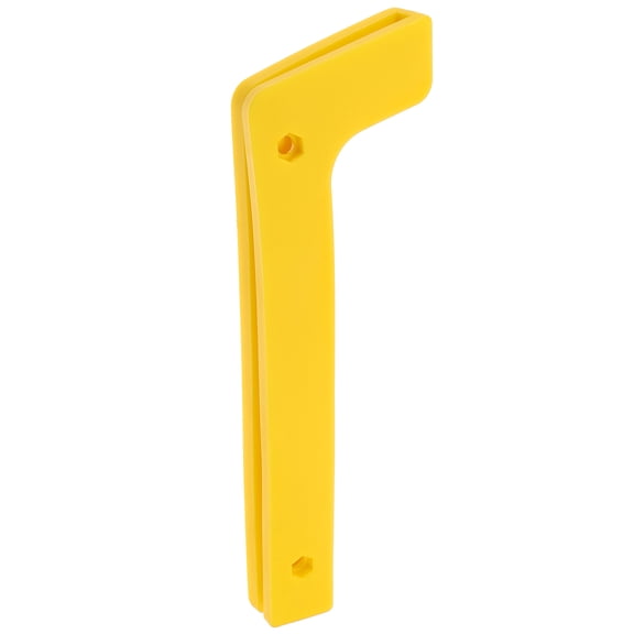FOMIYES Home Gym Vertical Barbell Storage Rack Yellow Barbell Holder with Universal Fit Rods