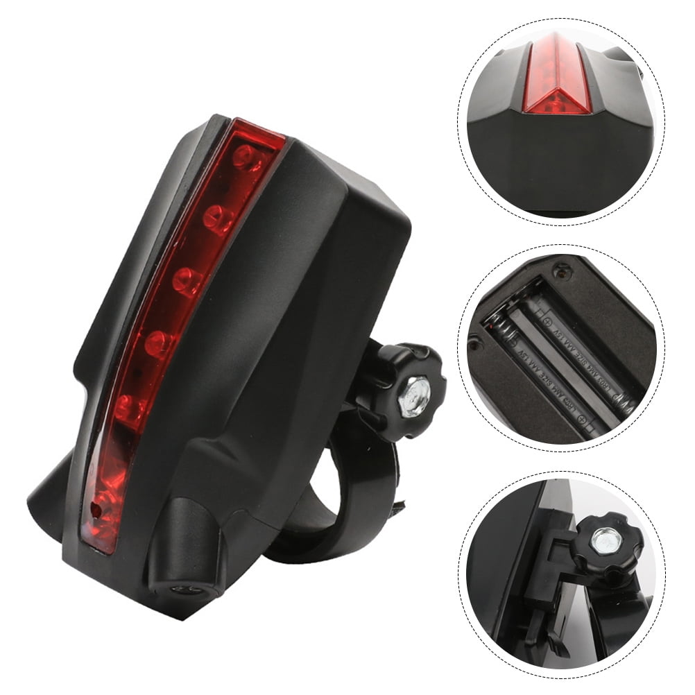 Raindrops Warning Bike Back Light Bicycle Taillights Riding for Urban ... - Dnie98 Electric Bike Backlight