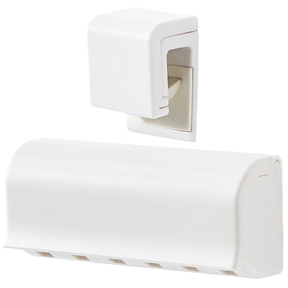 Raindrops Toothbrush Holder Abs 1 Set 5.1x2.2x1.2in