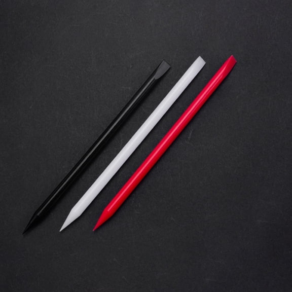 Raindrops ABS Watch Cleaning Pen with Comfortable Grip, Efficient Dial Cleaner, Watch Repair Tool, Black