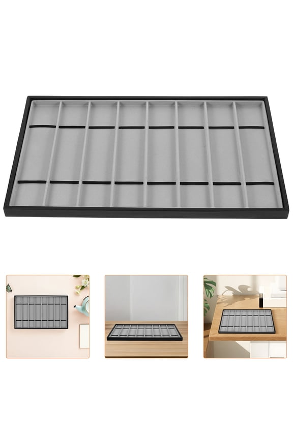 Watch Display Stand with 8 Compartments for Showcasing Multiple Watches Watch Storage Organizer for Home and Retail Watch Holder Protective Case