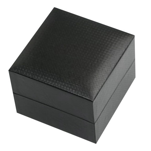 Raindrops watch Box for Women Black Woven Pattern Surface 1Set