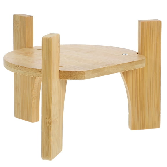 Raindrops Water Jug Holder Beverage Dispensers with Stand Bamboo Base Student