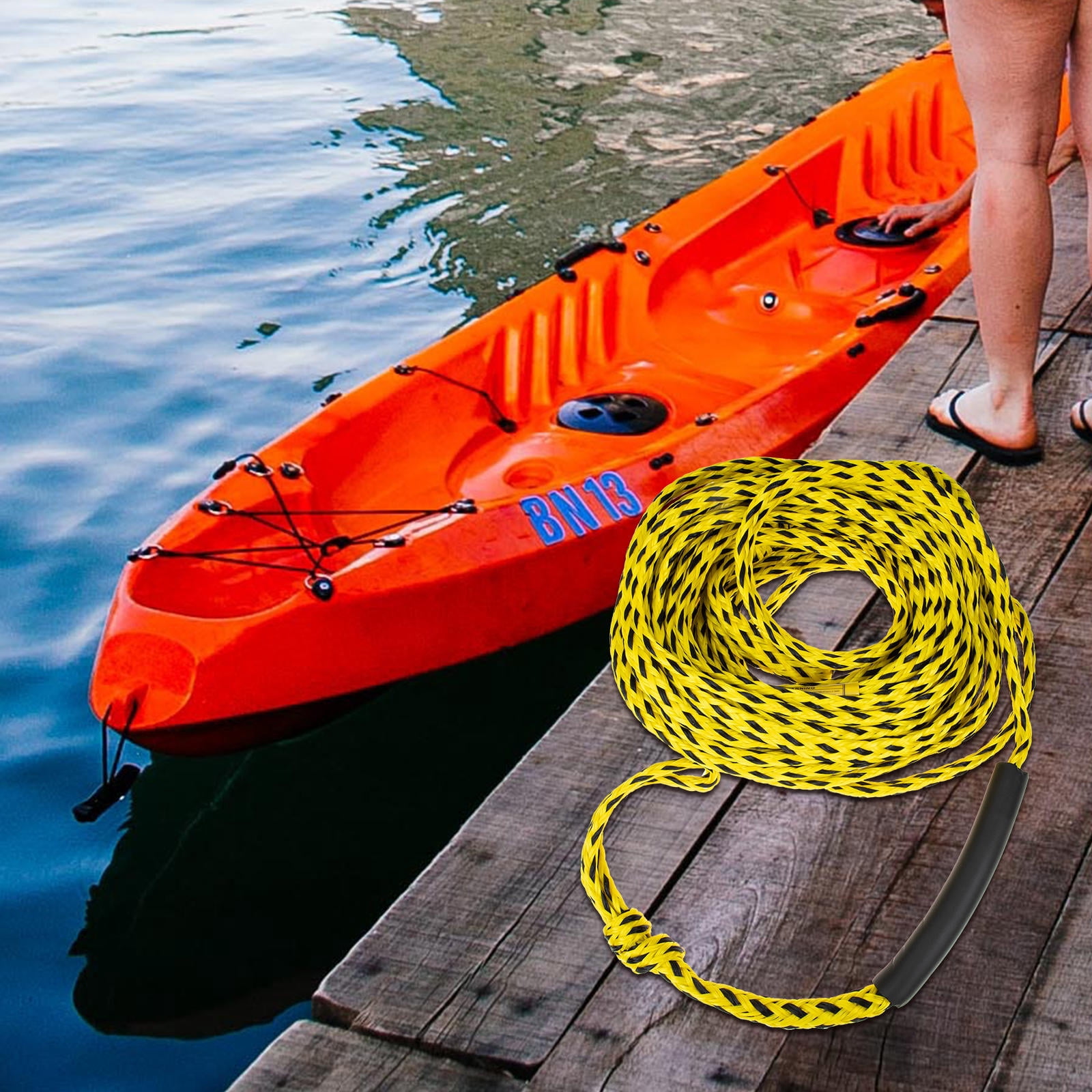 Mini Rope Tows Raindrops Water Sports Tow Rope Assorted Color Professional Tow Rope ...
