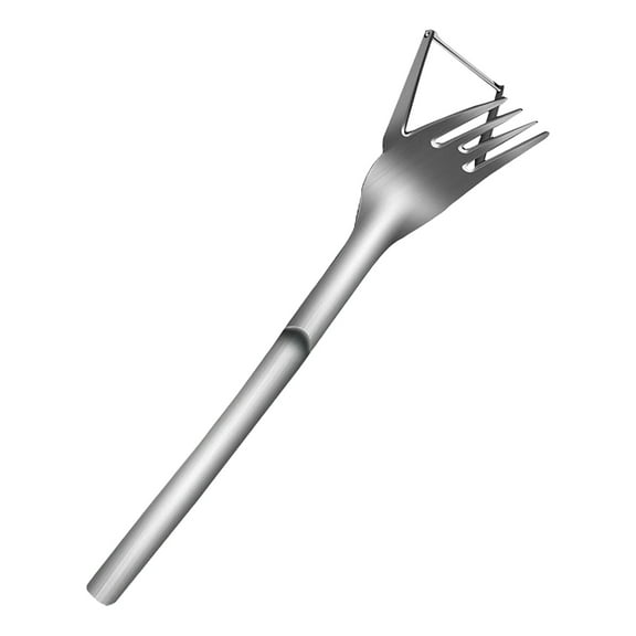 DEMACRIO Simple Design Watermelon Fork Stainless Steel 1Pack 8.5X1.4X1.4in